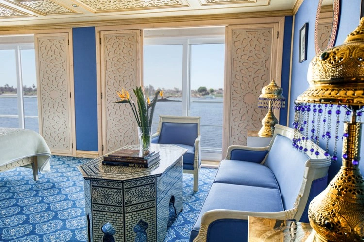 Cabin aboard the S.S. Sphinx Nile Cruise Nile cruise